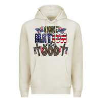 Oatmeal Heather one nation under god Premium Hoodie - CowhideDigitalArt