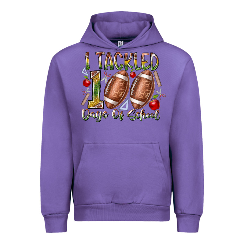 I Tackled 100 Days Of School Urban Hoodie by RacoonDesign | Teevron