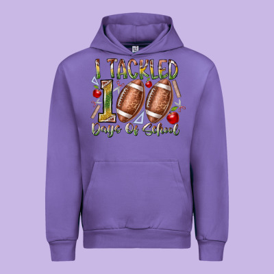 I Tackled 100 Days Of School Urban Hoodie Designed By Racoondesign