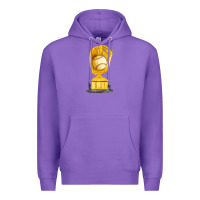 Purple baseball throphy cup fa element Premium Hoodie - FaDigitalArtStudio