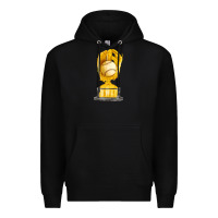 Black baseball throphy cup fa element Premium Hoodie - FaDigitalArtStudio