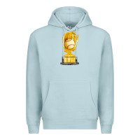 Blue Mist baseball throphy cup fa element Premium Hoodie - FaDigitalArtStudio