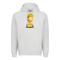 Dove Grey baseball throphy cup fa element Premium Hoodie - FaDigitalArtStudio