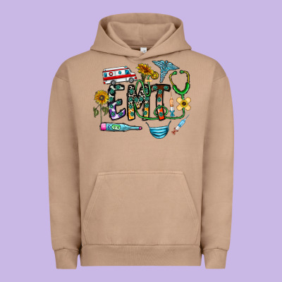 Emt Urban Hoodie Designed By Cowhidedigitalart