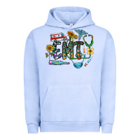 Pigment Grape Ice emt Urban Hoodie - CowhideDigitalArt