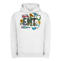Pigment Lunar Rock emt Urban Hoodie - CowhideDigitalArt