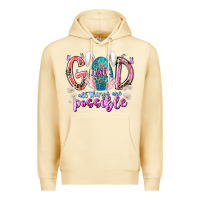 Pina Colada with god all things are possible Premium Hoodie - RacoonDesign