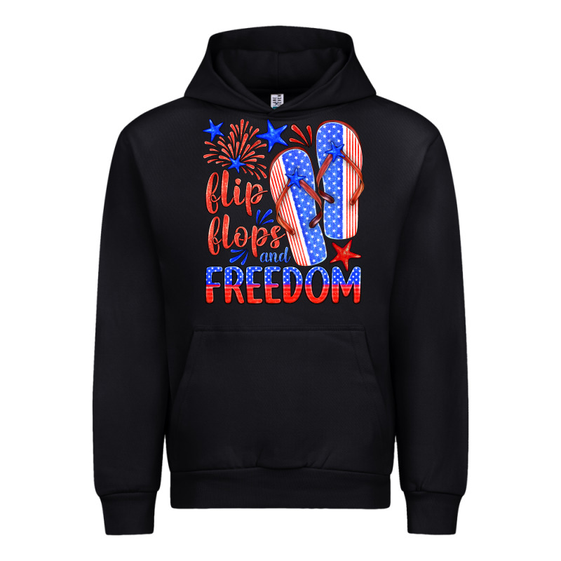 Flip Flops And Freedom Urban Hoodie by HRA Design Shop | Teevron