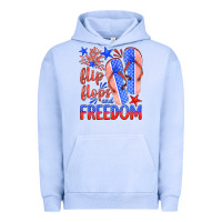 Pigment Grape Ice flip flops and freedom Urban Hoodie - HRA Design Shop