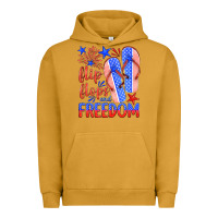 Pigment Peanut Butter flip flops and freedom Urban Hoodie - HRA Design Shop