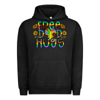 Pigment Black free dad hugs Urban Hoodie - CowhideDigitalArt