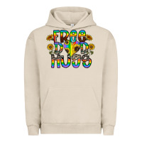 Pigment French Oak free dad hugs Urban Hoodie - CowhideDigitalArt