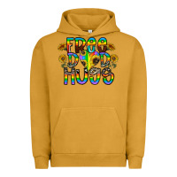 Pigment Peanut Butter free dad hugs Urban Hoodie - CowhideDigitalArt