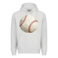 Dove Grey baseball fa element Premium Hoodie - FaDigitalArtStudio