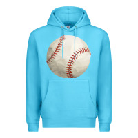 Ocean Blue baseball fa element Premium Hoodie - FaDigitalArtStudio