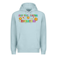 Blue Mist see you later educators  libbey glass Premium Hoodie - HRA Design Shop