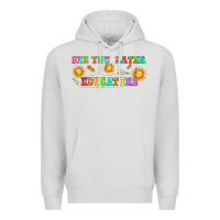 Dove Grey see you later educators  libbey glass Premium Hoodie - HRA Design Shop
