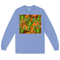 Colony Blue lobster tumbler Long Sleeve Tee - BarkalooDesign