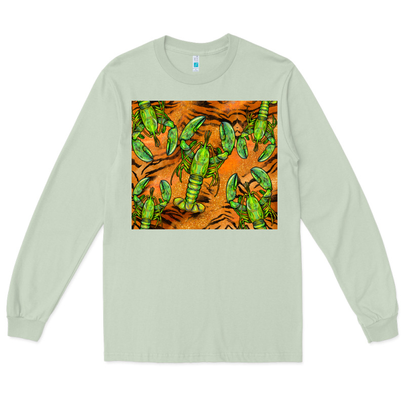 Lobster Tumbler Long Sleeve Tee by BarkalooDesign | Teevron