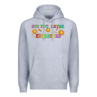 Heather Grey see you later educators  libbey glass Premium Hoodie - HRA Design Shop
