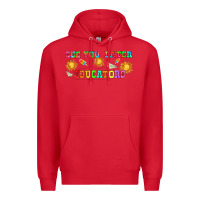 Red see you later educators  libbey glass Premium Hoodie - HRA Design Shop