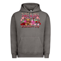 Pigment Tornado just  girl who loves valentines day Urban Hoodie - RacoonDesign