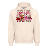 Sandshell just  girl who loves valentines day Urban Hoodie - RacoonDesign