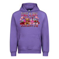 Tulip just  girl who loves valentines day Urban Hoodie - RacoonDesign