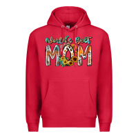 Cardinal world is best mom Premium Hoodie - RacoonDesign