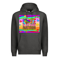 Charcoal Heather love is all that matters Premium Hoodie - HRA Design Shop