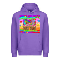 Purple love is all that matters Premium Hoodie - HRA Design Shop