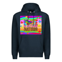 Navy love is all that matters Premium Hoodie - HRA Design Shop
