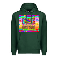 Sports Green love is all that matters Premium Hoodie - HRA Design Shop