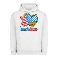 Pigment Lunar Rock america with heart Urban Hoodie - HRA Design Shop