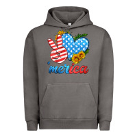 Pigment Tornado america with heart Urban Hoodie - HRA Design Shop