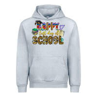 Heather Grey happy last day of school Urban Hoodie - CowhideDigitalArt