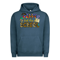 Pigment Midnight Navy happy last day of school Urban Hoodie - CowhideDigitalArt