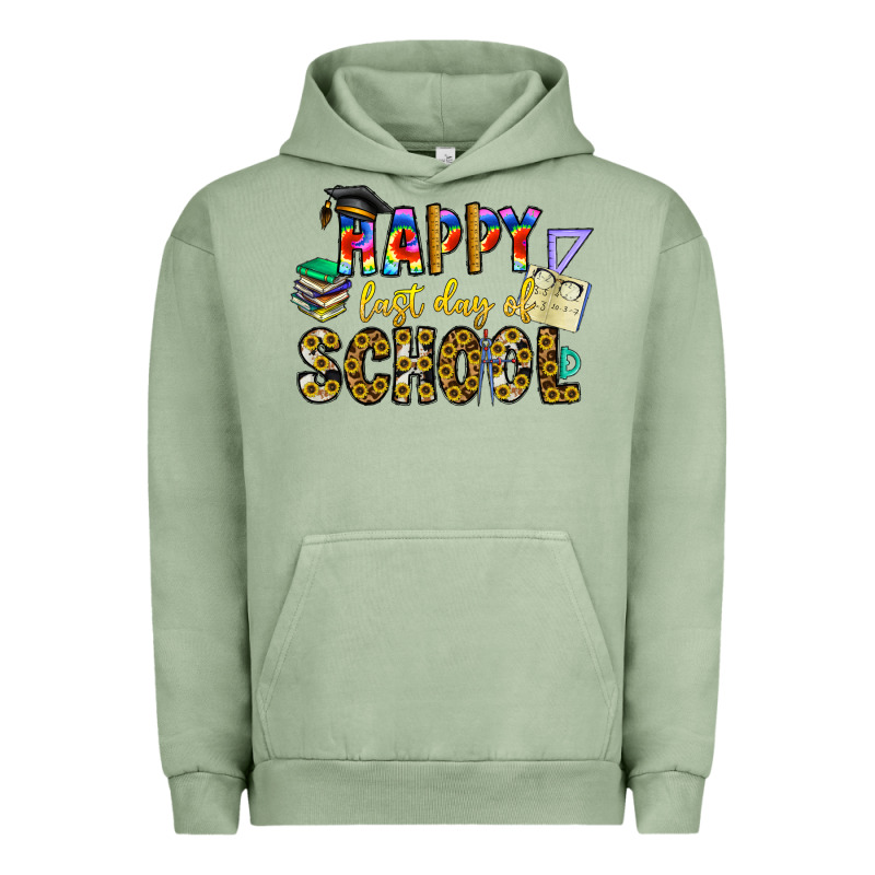 Happy Last Day Of School Urban Hoodie by CowhideDigitalArt | Teevron