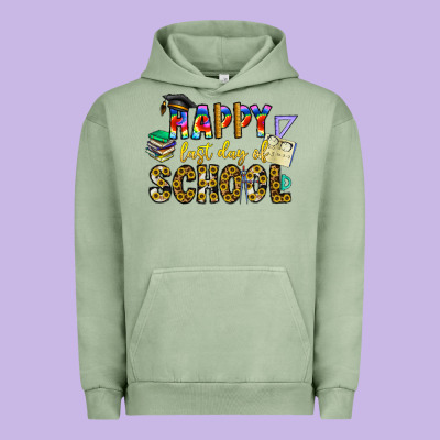 Happy Last Day Of School Urban Hoodie Designed By Cowhidedigitalart