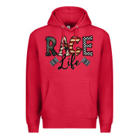 Cardinal race life Premium Hoodie - CowhideDigitalArt