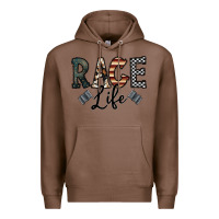 Chestnut race life Premium Hoodie - CowhideDigitalArt