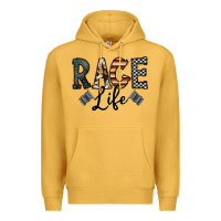 Mustard race life Premium Hoodie - CowhideDigitalArt