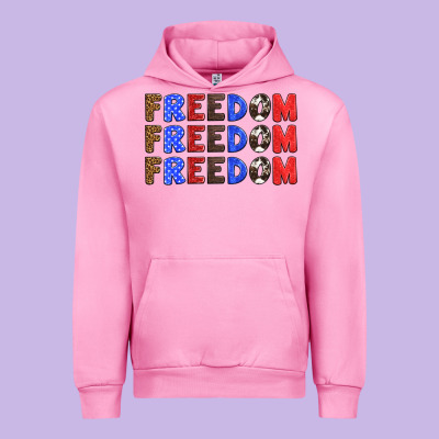 4th Of July Freedom Urban Hoodie Designed By Hra Design Shop