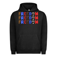 Pigment Black 4th of july freedom Urban Hoodie - HRA Design Shop