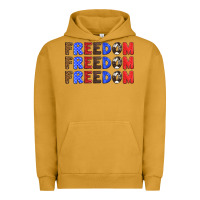 Pigment Peanut Butter 4th of july freedom Urban Hoodie - HRA Design Shop