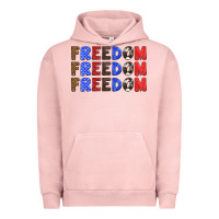 Pigment Salmon 4th of july freedom Urban Hoodie - HRA Design Shop