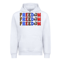White 4th of july freedom Urban Hoodie - HRA Design Shop