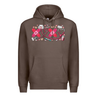 Coffee xoxo valentine Premium Hoodie - RacoonDesign