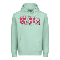 Seafoam xoxo valentine Premium Hoodie - RacoonDesign
