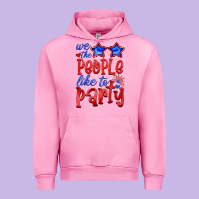 We People Like The Party Urban Hoodie Designed By Hra Design Shop